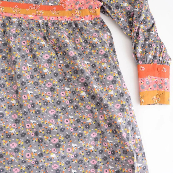 Celia B BuckEye Tree Puff Sleeve Multicolor Floral Mini Dress S - Picture 7 of 16